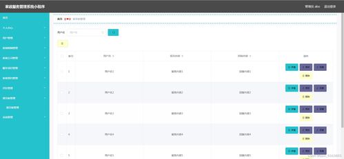 基于微信小程序的家政服務(wù)管理系統(tǒng)的設(shè)計與實現(xiàn)